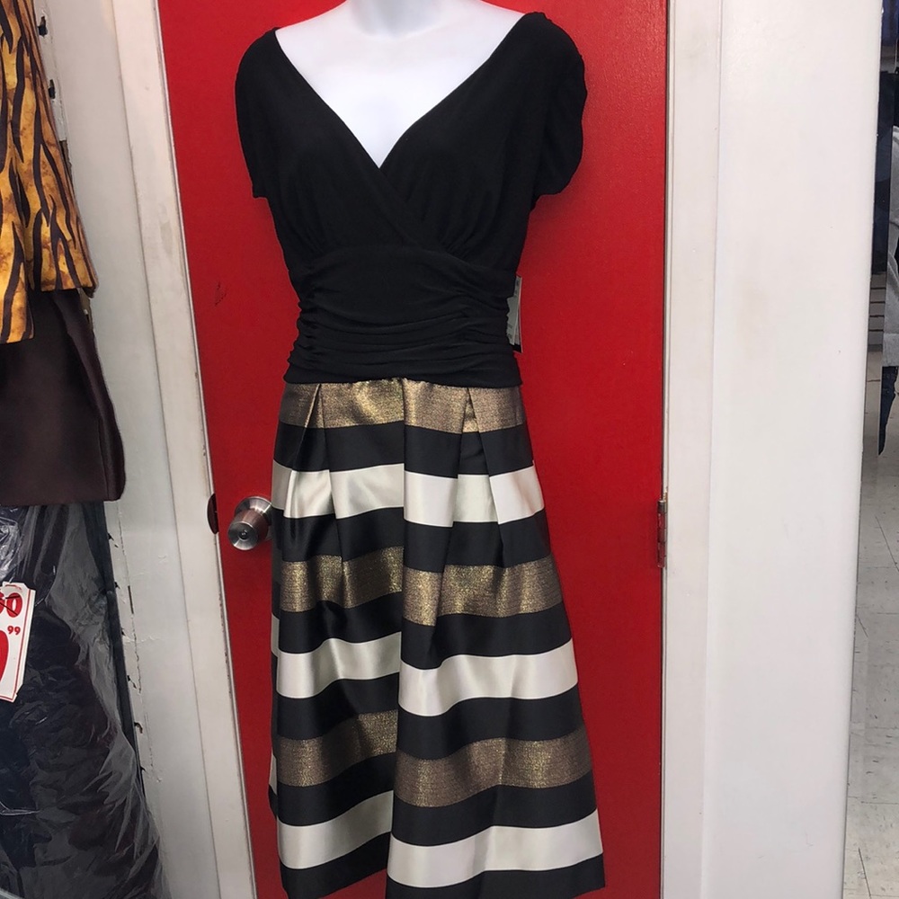 Mix colored evening Dress